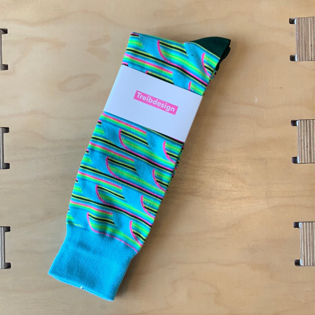 Treibdesign wave socks