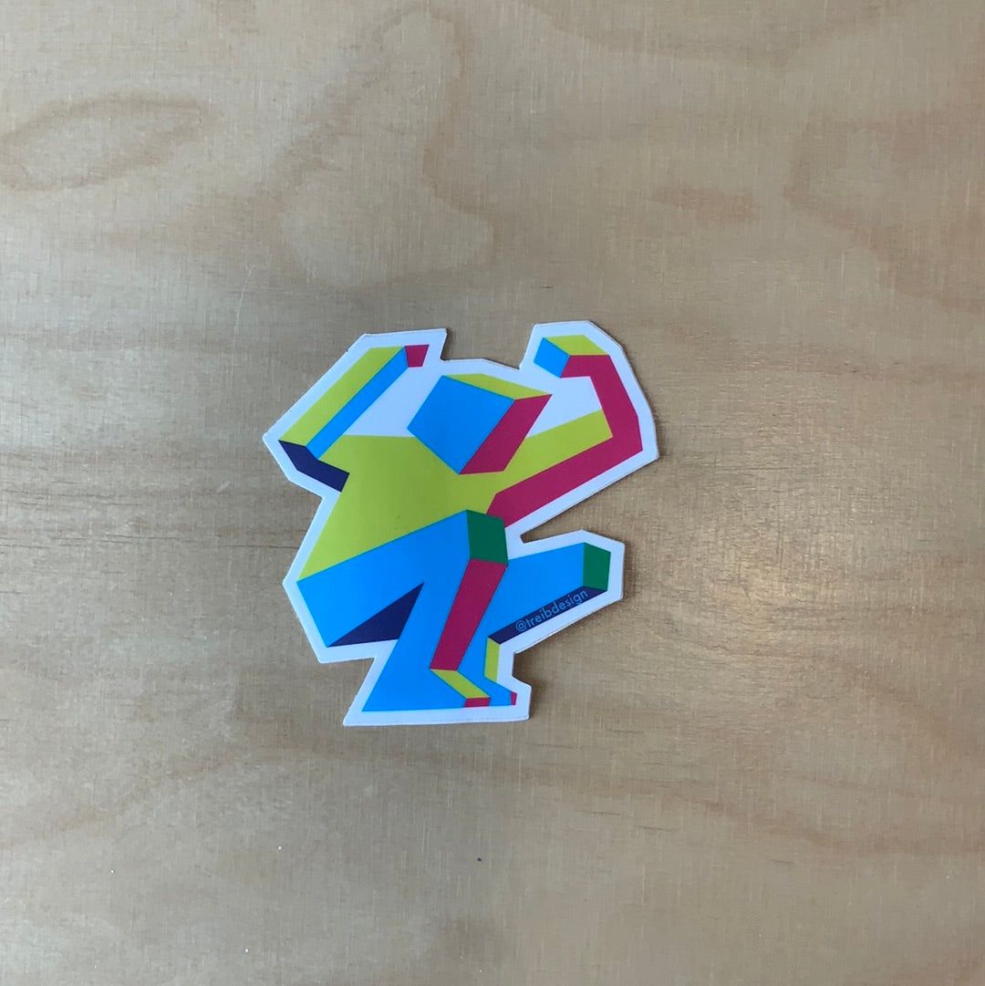 Treibdesign boxman sticker