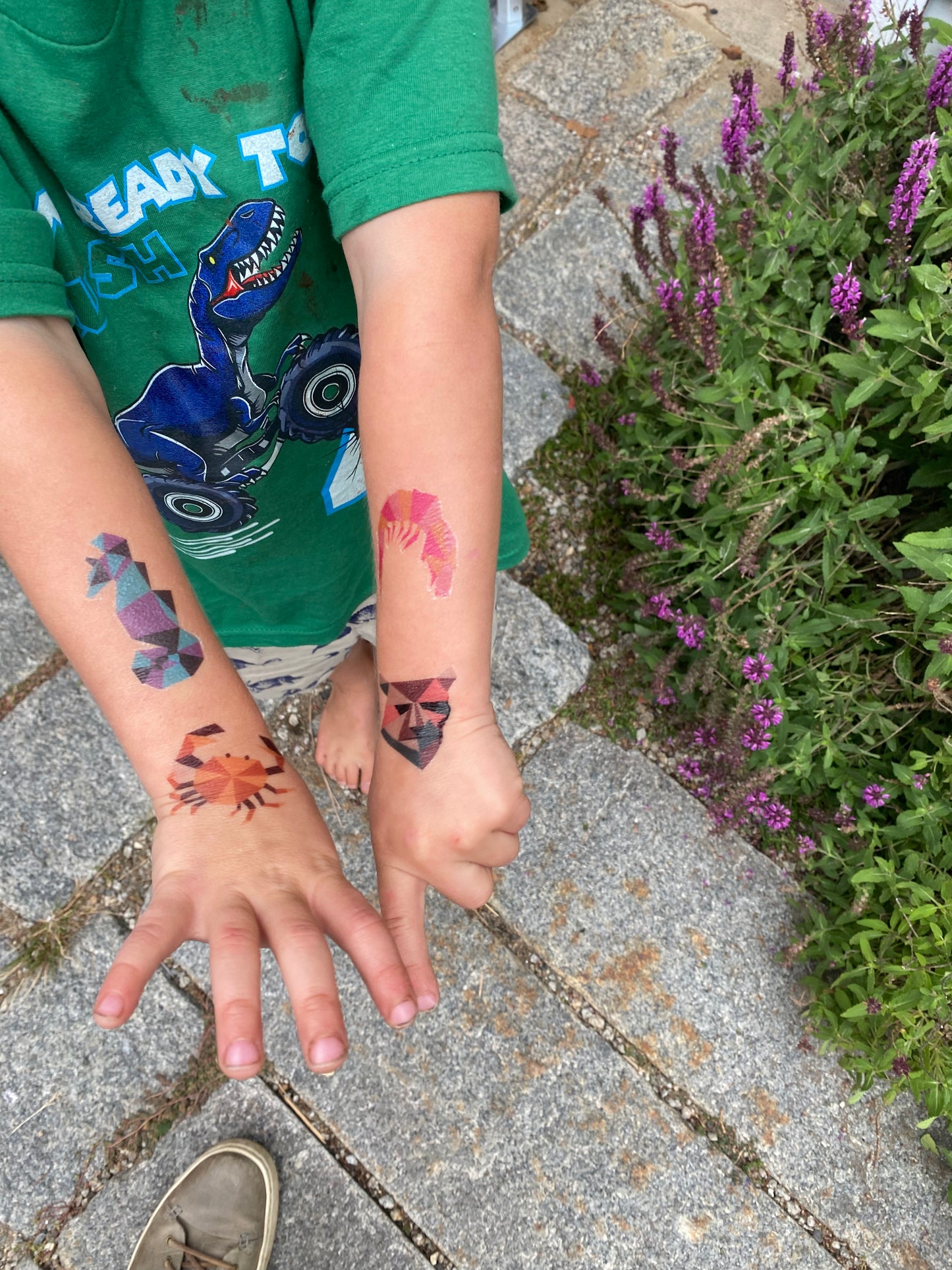 Maine Themed Temporary Tattoos