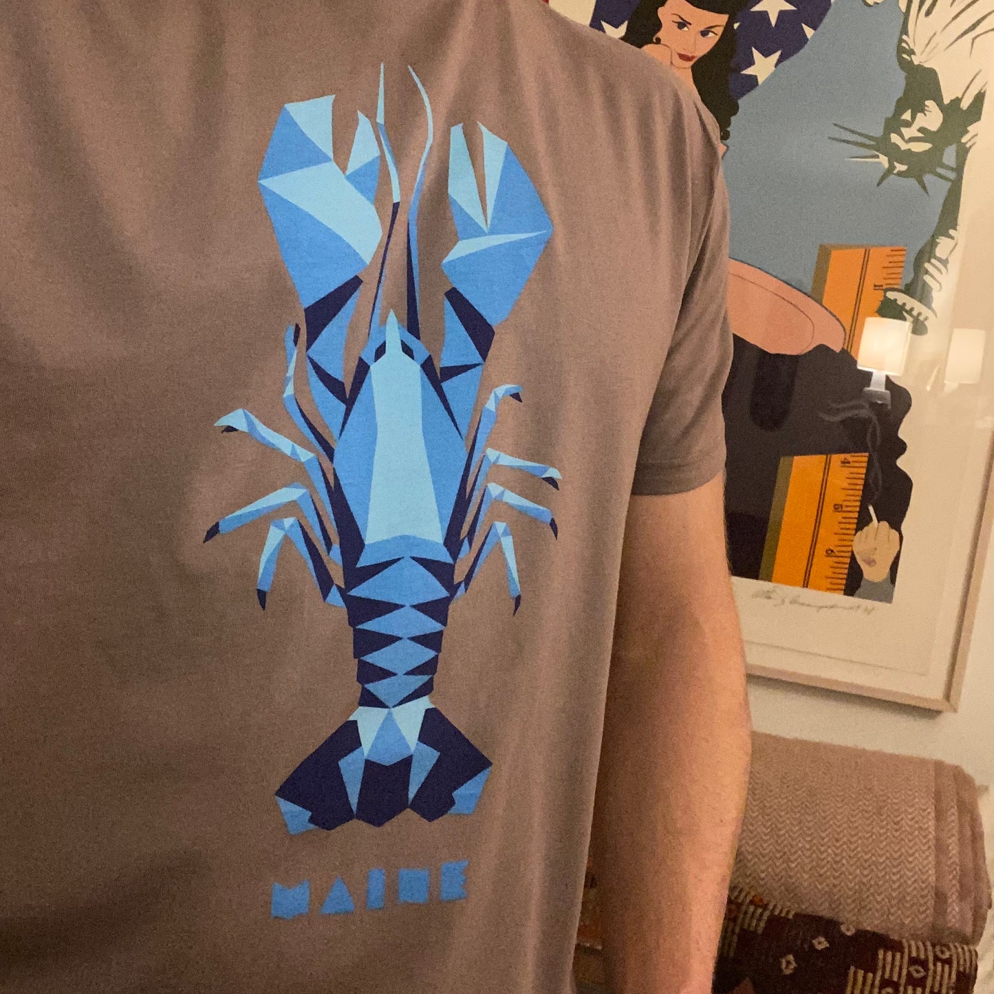 Portland Maine Blue Lobster Unisex Tee