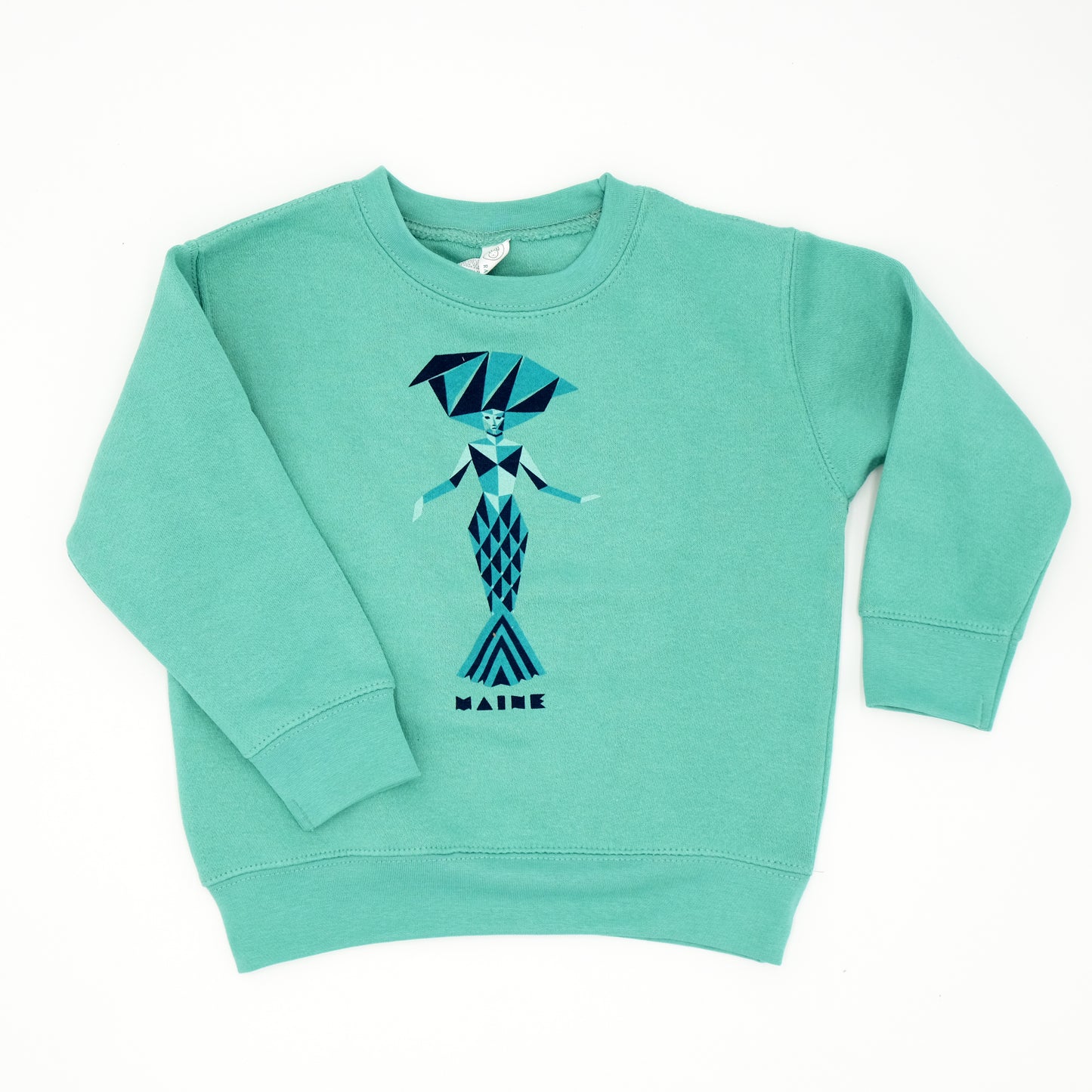 Maine Mermaid Childrens Sweatshirt