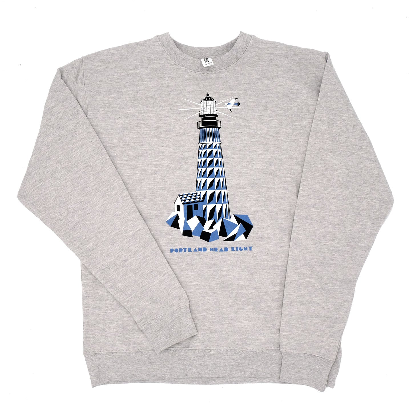 Portland Head Light Crew Neck Sweatshirt