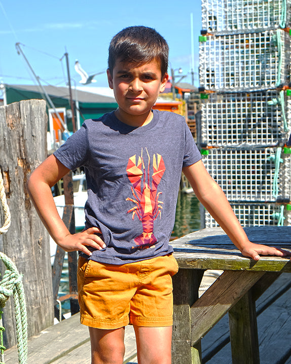 Portland Maine Chidrens Lobster Tshirt