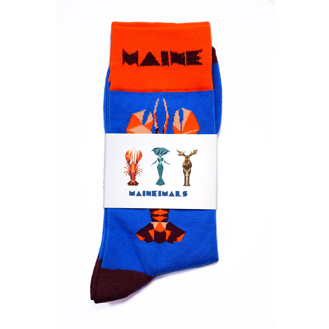 Maine Lobster Socks