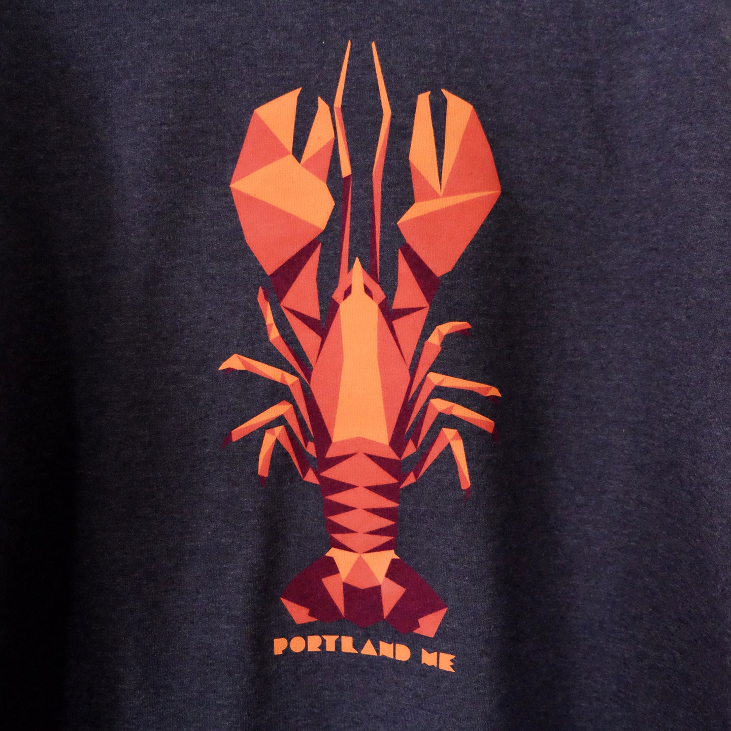 Portland Maine Lobster Crew Neck Lobster Sweatshirt