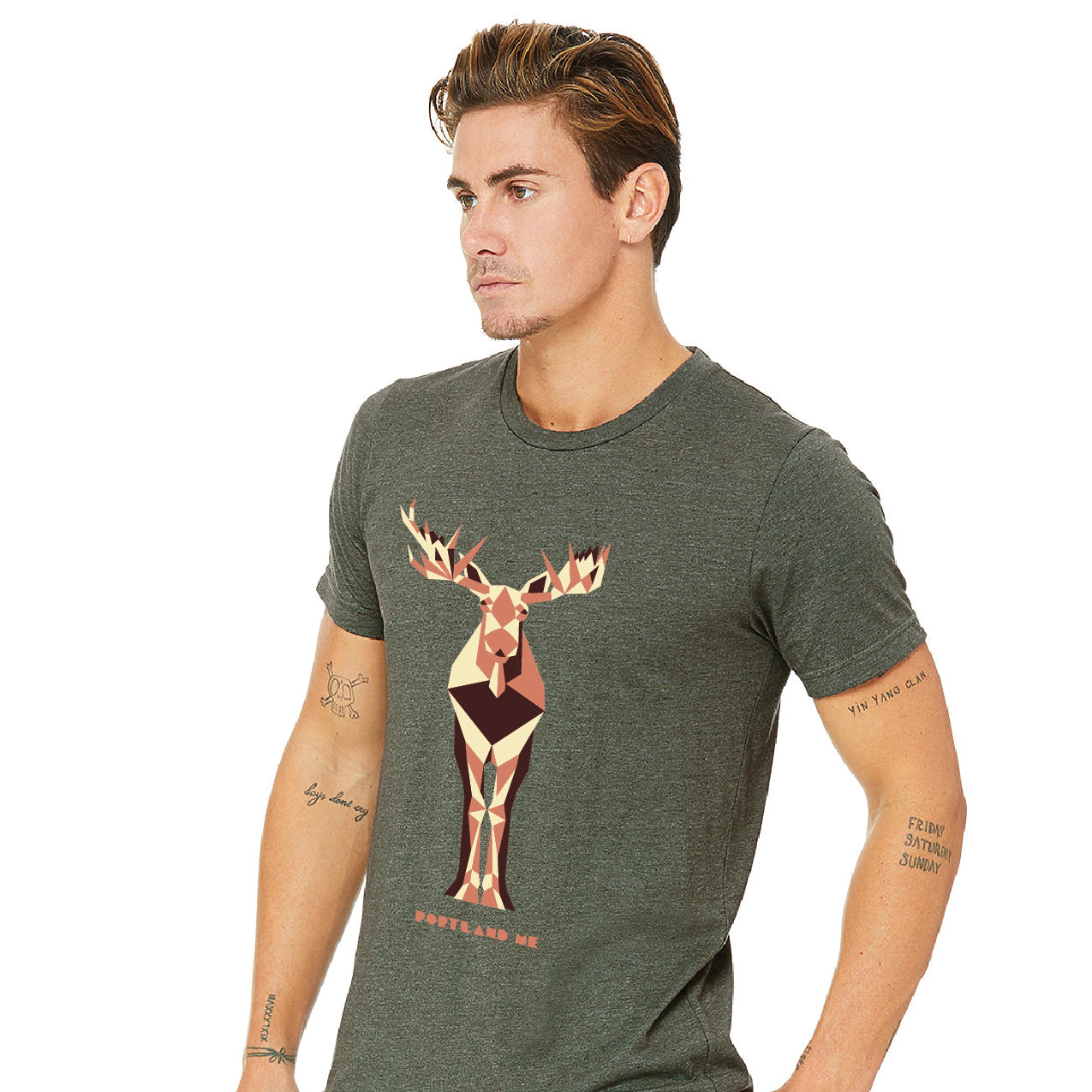 Portland Maine Moose Unisex Tee