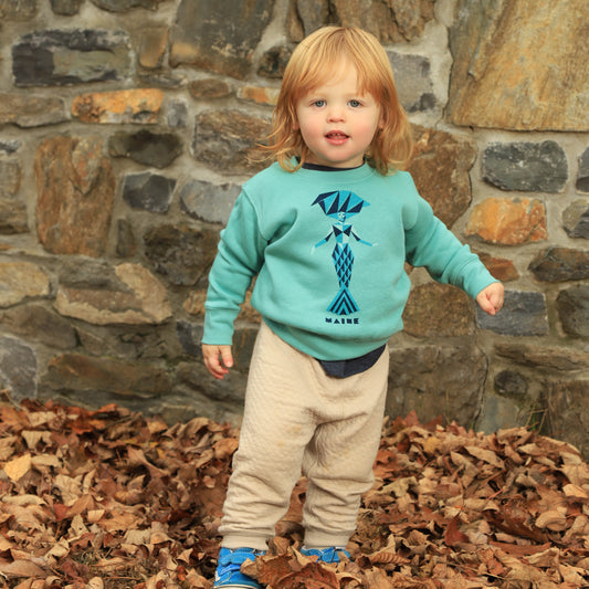 Maine Mermaid Childrens Sweatshirt
