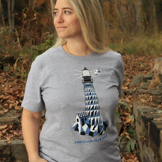 Portland Head Light Unisex Tee