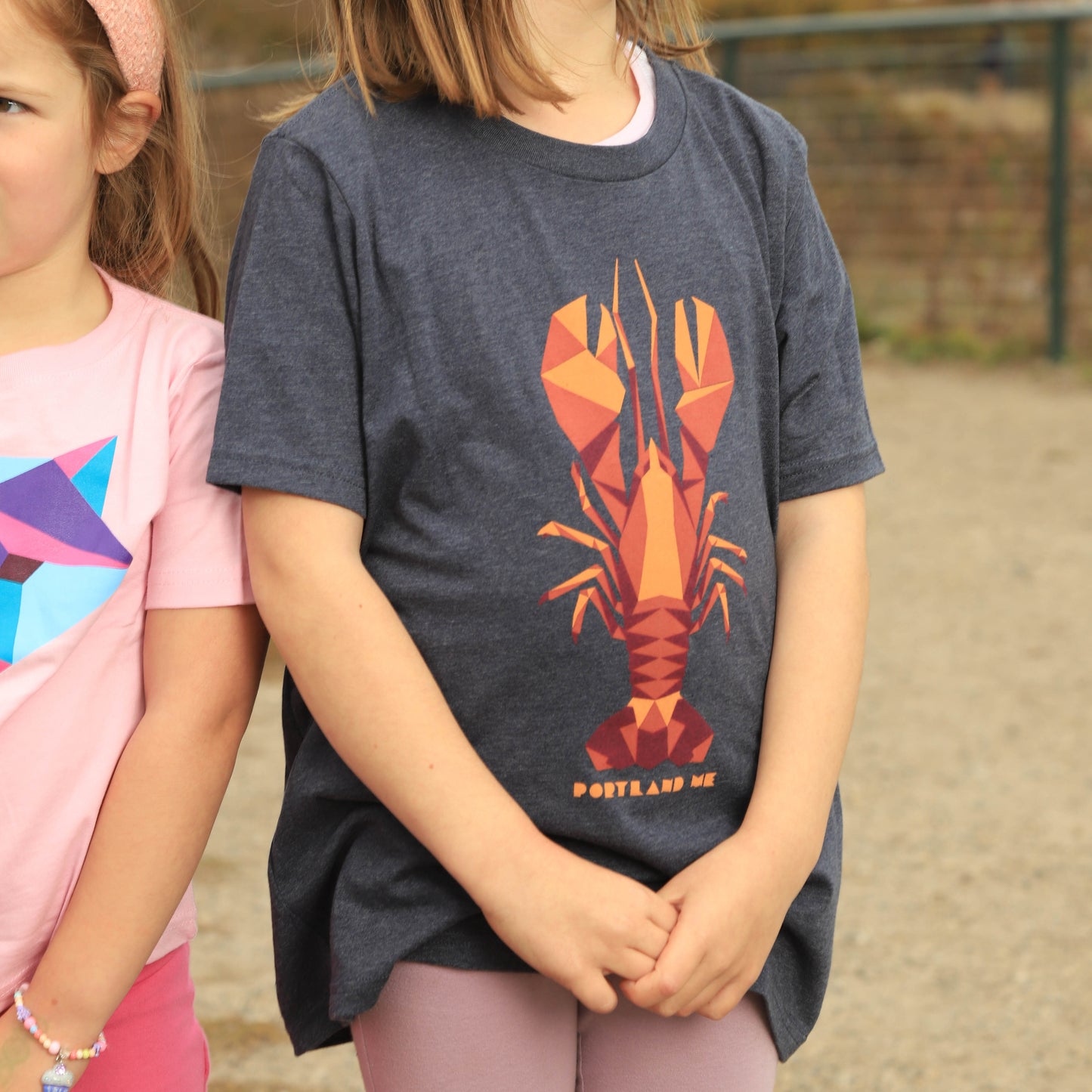Portland Maine Chidrens Lobster Tshirt