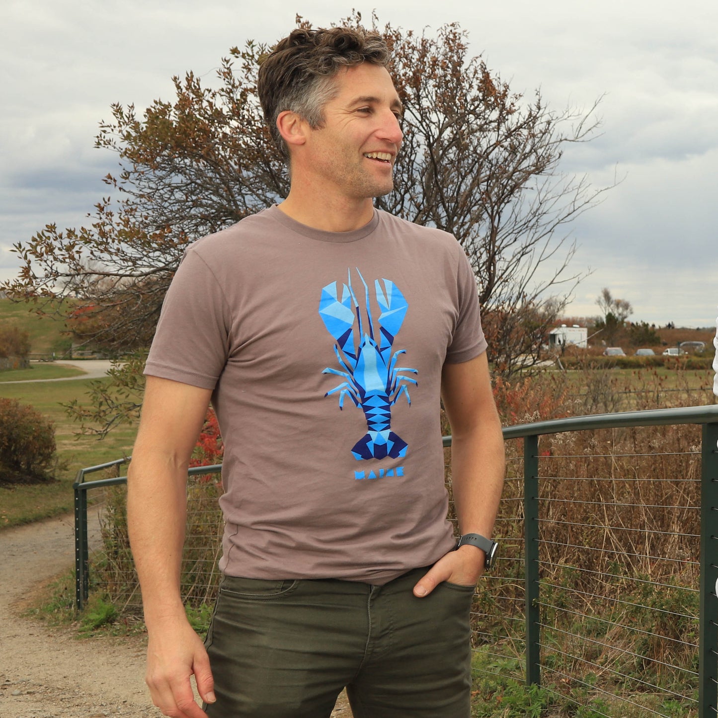 Portland Maine Blue Lobster Unisex Tee
