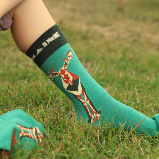 Maine Moose Socks