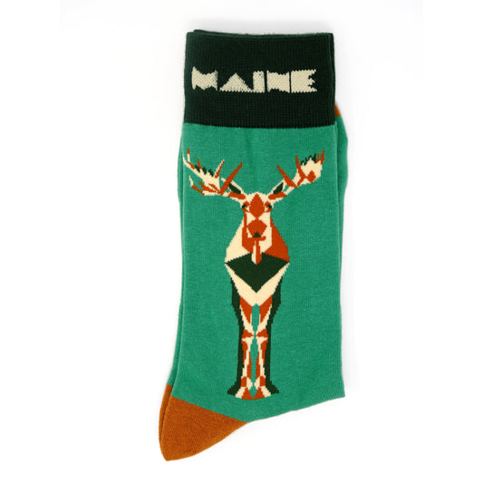 Maine Moose Socks